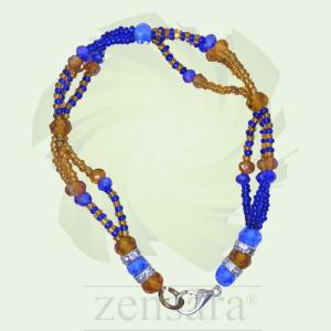 PULSERA ORISHA OCHOSI SANTO 3 HILOS EN ZENSARA