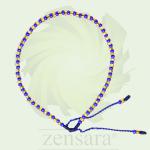 PULSERA ORISHA OCHOSI AJUSTABLE CHAQUIRA DE 1 HILO EN ZENSARA