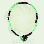 PULSERA ORISHA OGUN BOTÓN NEGRO DE 1 HILO EN ZENSARA