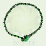 PULSERA ORISHA OGUN CRISTAL DE 1 HILO EN ZENSARA