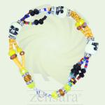 PULSERA ORISHA OSHUN CAMINO DE MUERTO DE 3 HILOS EN ZENSARA