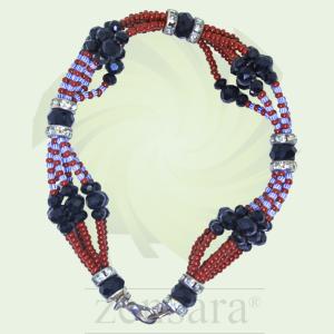 PULSERA ORISHA SAN LÁZARO SANTO DE 6 HILOS EN ZENSARA