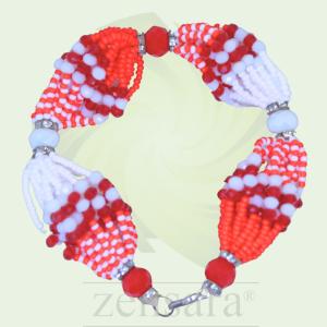 PULSERA ORISHA SHANGO SANTO DE 18 HILOS EN ZENSARA