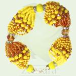 PULSERA ORISHA OSHUN SANTO DE 18 HILOS EN ZENSARA