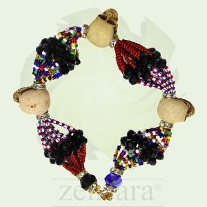 PULSERA ORISHA SAN LAZARO CAMINO DE MUERTO 10 HILOS EN ZENSARA